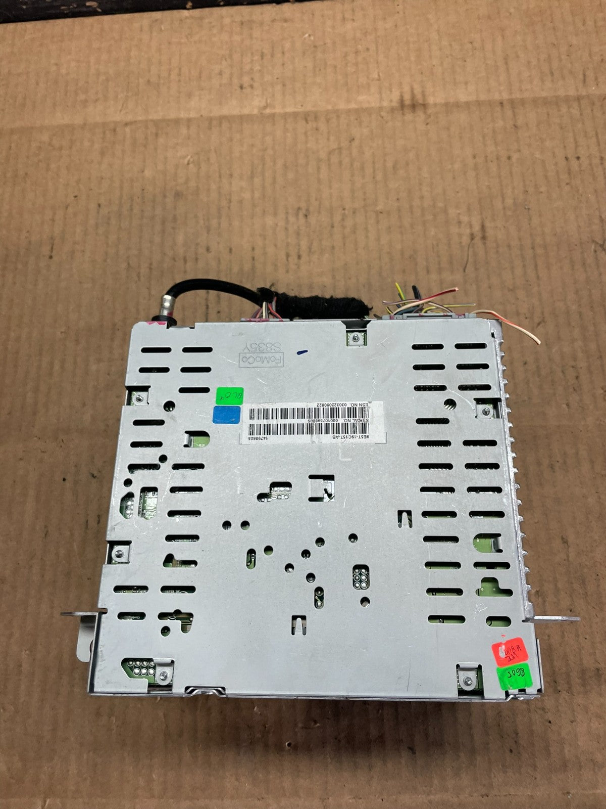 2010 2011 2012 Ford Fusion Radio Cd Receiver Mechanism 9E5T-19C157-AB aa9246 DG5
