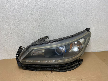 2013 to 2015 Honda Accord Sedan Headlight Left Driver Lh Side AF4569 DW0