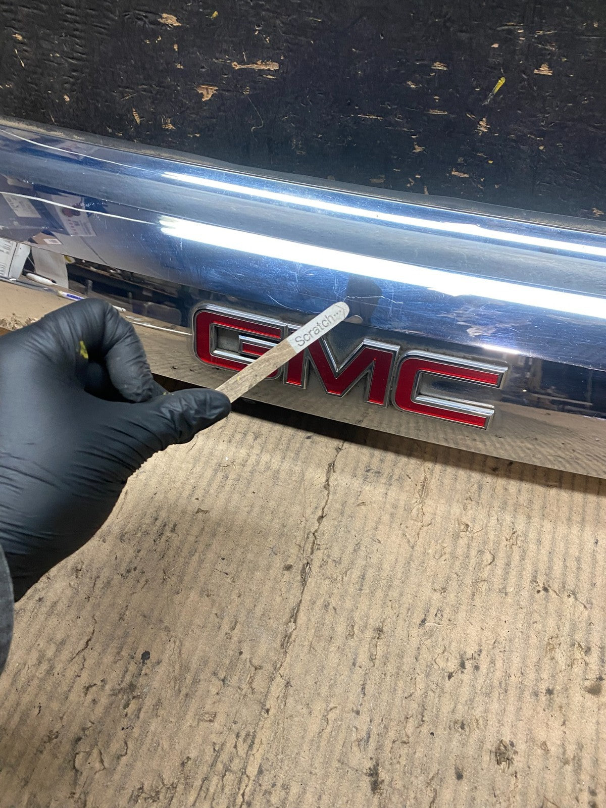 2010-2015 Gmc Terrain Lift Gate Handle Trim Back Up Camera Chrome Panel V4164 DG4