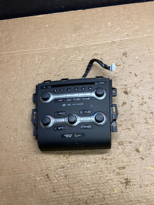 2010 - 2014 Nissan Murano Temperature Climate A/C AC Control Panel W1987 DG0