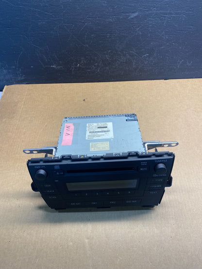 2010 to 2011 Toyota Prius Radio Stereo Receiver Aux Disc CD Player ac6866 DG3