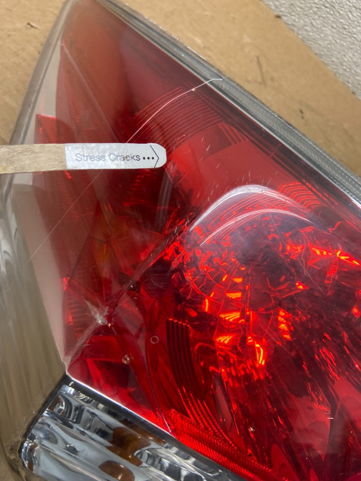 2008 to 2012 Honda Accord Sedan Tail light Left Driver LH Side AB4675 LK4