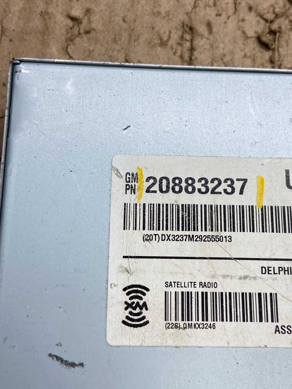 2007 - 2014 Chevrolet Tahoe GMC Yukon Radio Satellite Control Module T8341 DG4