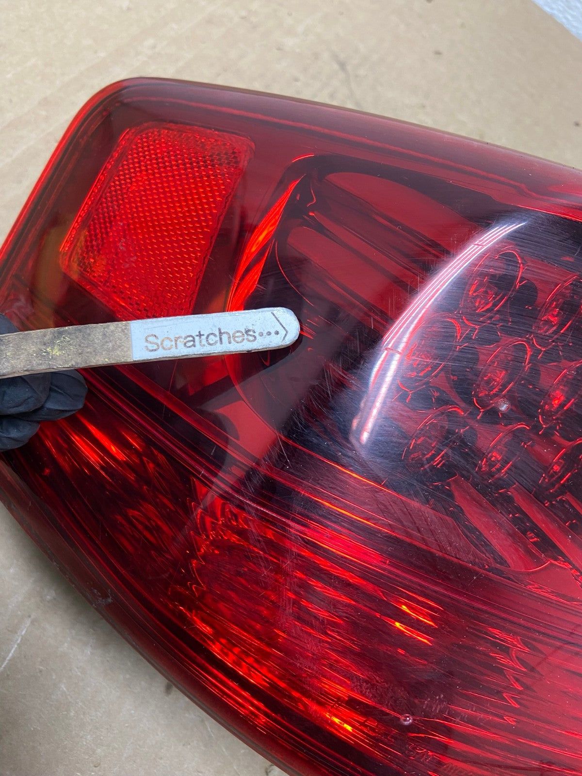 2010 2011 2012 2013 Acura Mdx Left Driver Lh Side Tail Light AG0499 LK3