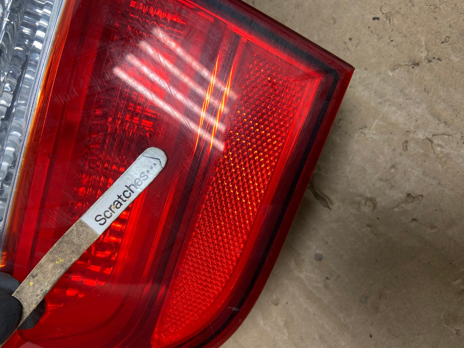 2012 to 2016 Kia Rio Hatchback Right Passenger RH Inner Tail Light AC6040 LK3