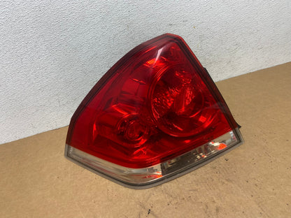 2006 to 2012 Chevrolet Impala Left Driver Lh Side Tail Light AD5163 LK0