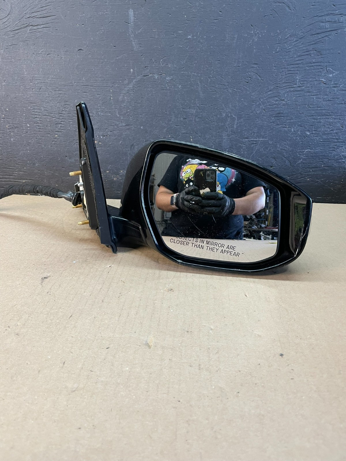 2016 to 2019 Nissan Maxima Right Passenger RH View Door Mirror AE1109 DW9
