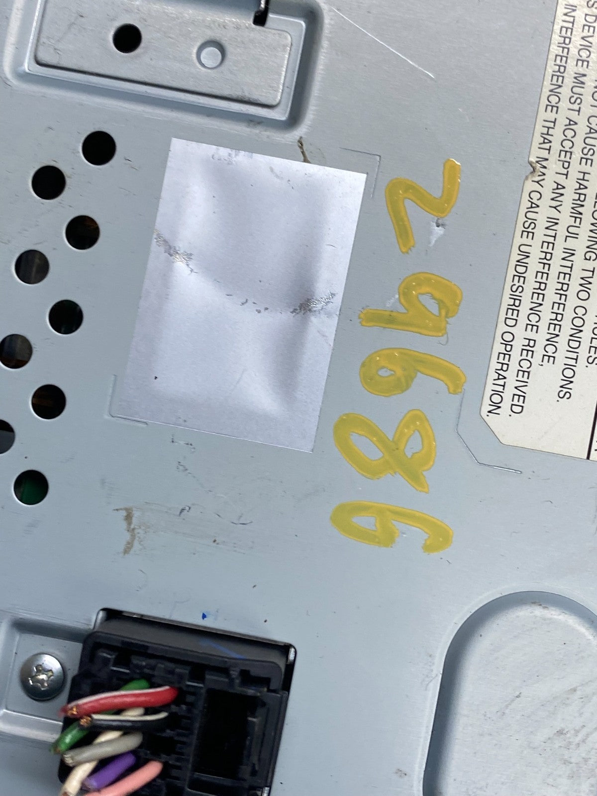 2010 - 2011 Chevrolet Equinox Radio Display Screen Information Dash Oem Z9686 DG6