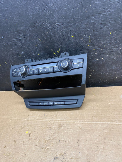 2007-2013 Bmw X5 AC Heater Climate Control Temperature Panel Trim Oem w9617 DG1