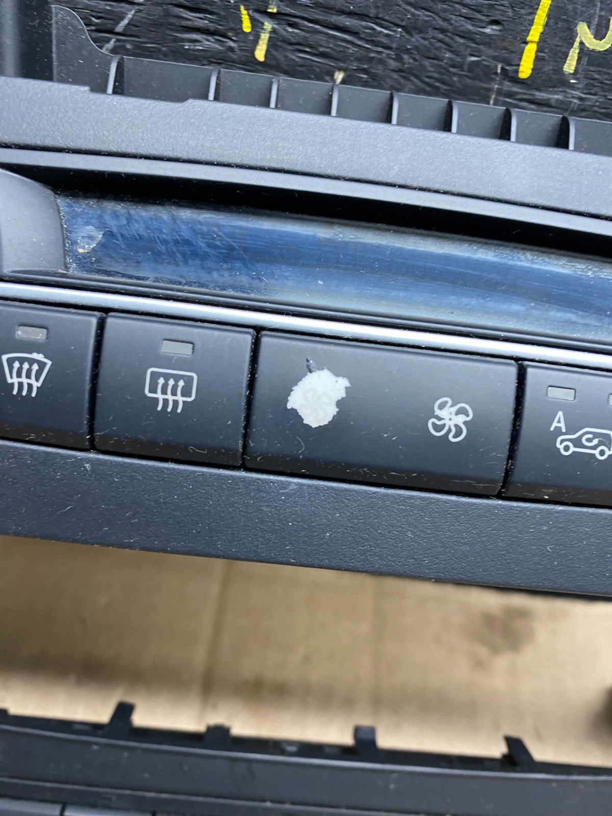 2007-2013 Bmw X5 AC Heater Climate Control Temperature Panel Trim Oem Y7853 DG1