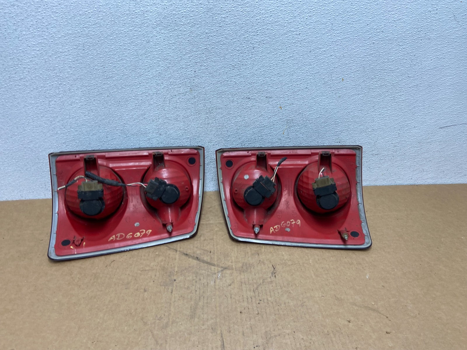 2005-2011 Dodge Dakota Left+Right Set Black Smoked Tail Light AD6079 DG6