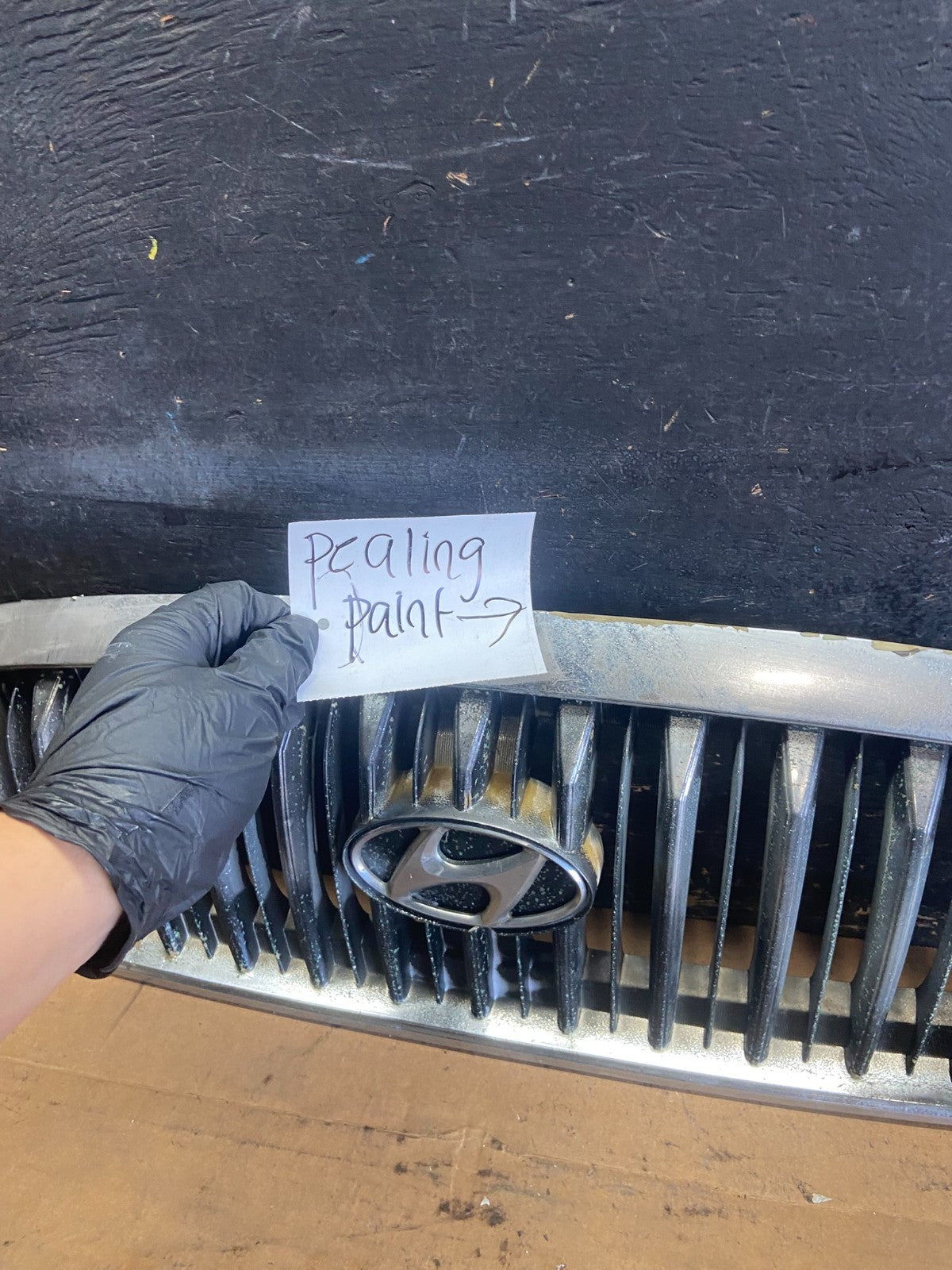 2001 to 2005 Hyundai Sonata Front Upper Grille Grill Bumper OEM Q9982 DG3