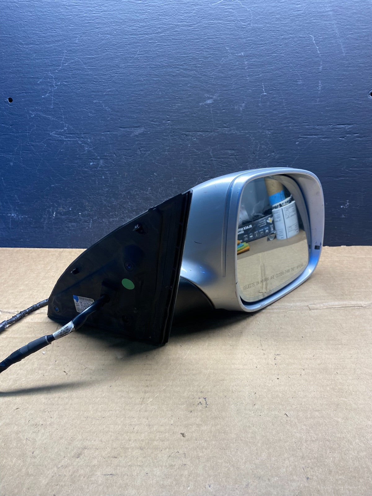 2007 to 2009 Audi Q7 Right Passenger Side Door View Power Mirror AD3348 DG10