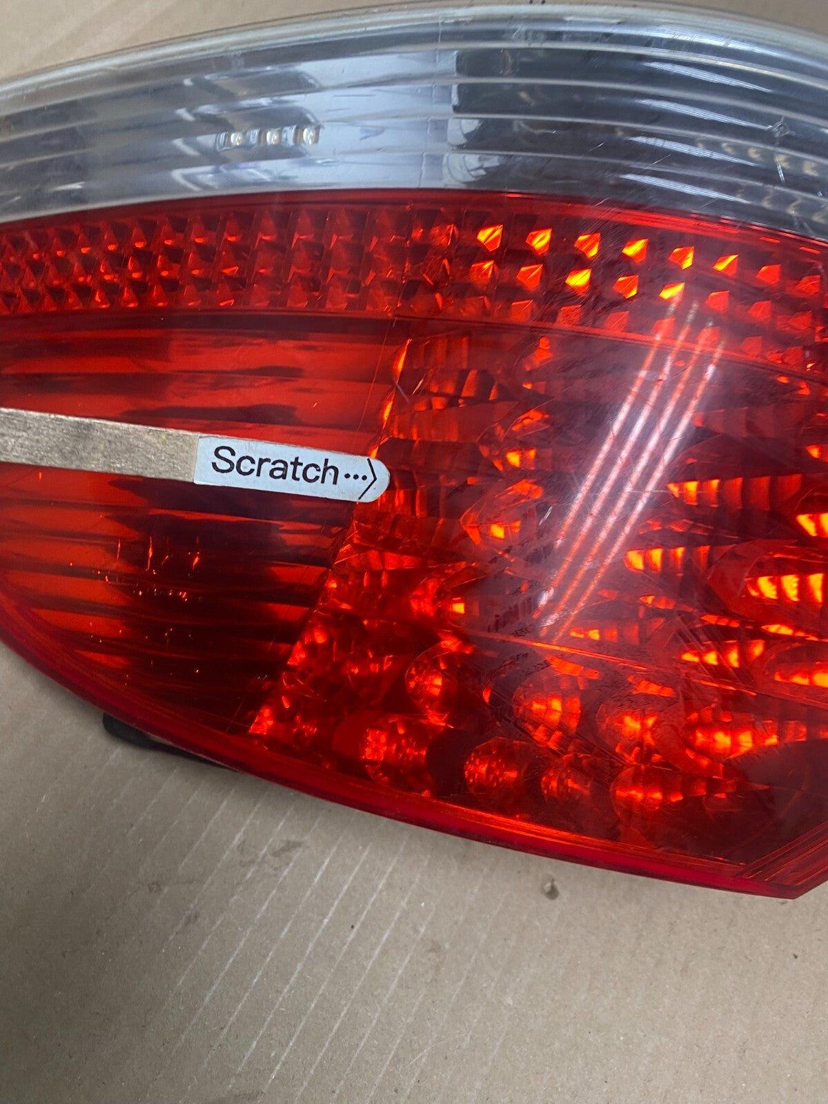 2002 to 2005 BMW 7-Series 745i 760i Right Passenger RH Side Tail Light Oem I59474