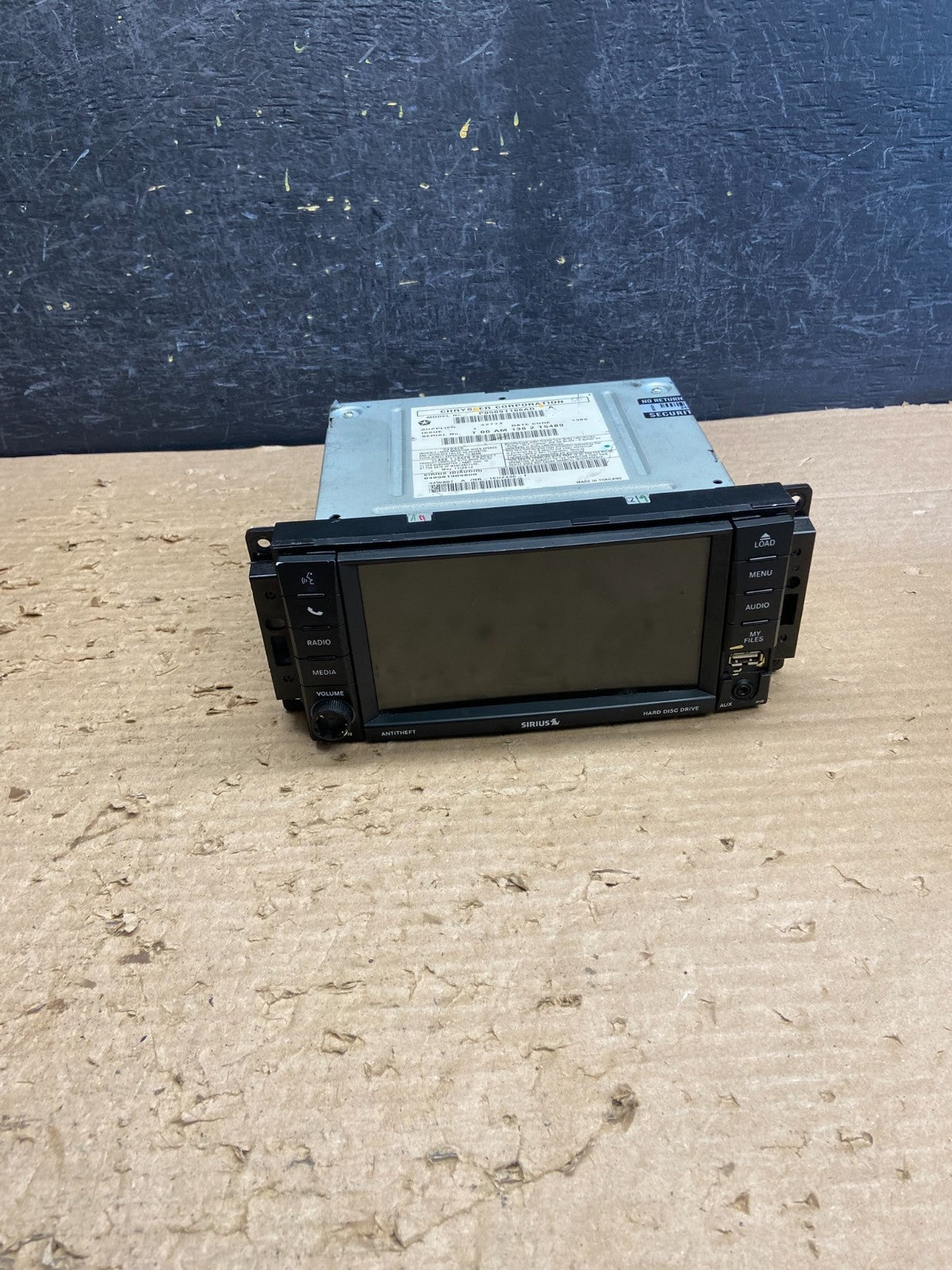 2011 2017 Jeep Dodge Chrysler Screen Display CD Player Satellite Radio ag8722 DG0