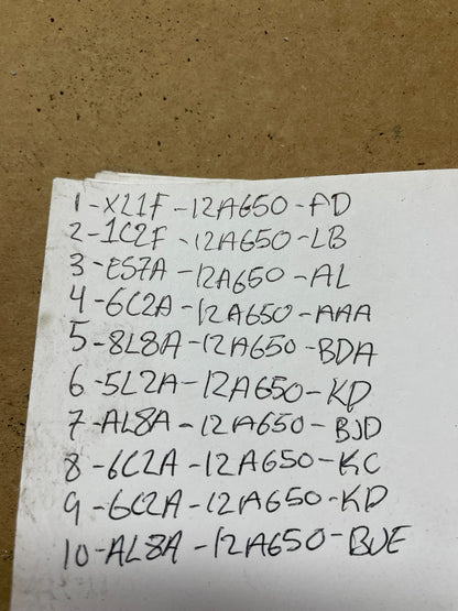 Mix of 10 Ford ECM Engine Computer Module Z5724 PS2