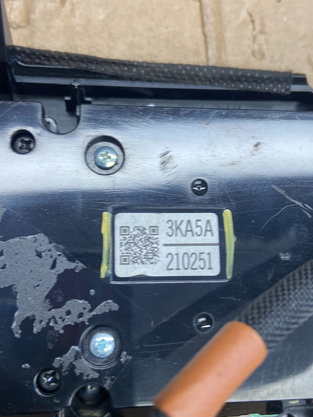 2013 to 2018 Nissan Pathfinder Radio Audio Climate Control AE3910 DG7