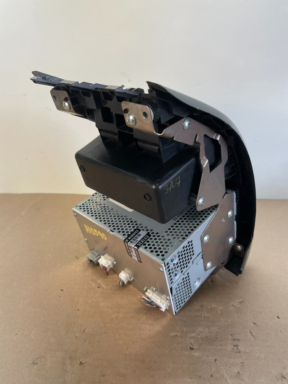 2010-2012 Nissan Sentra Center Dash Radio Bezel Panel Cubby Storage AI0590 DG6