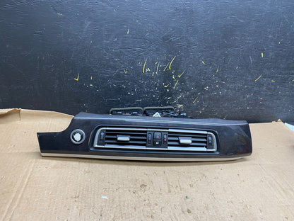 2009-2015 Bmw 7 F01 F02 Center Dash AC Vents Start Button Trim Bezel z1837 DG0