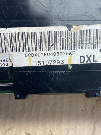 2004 to 2007 Chevrolet Express Speedometer Cluster Gauge AB9388 DG8