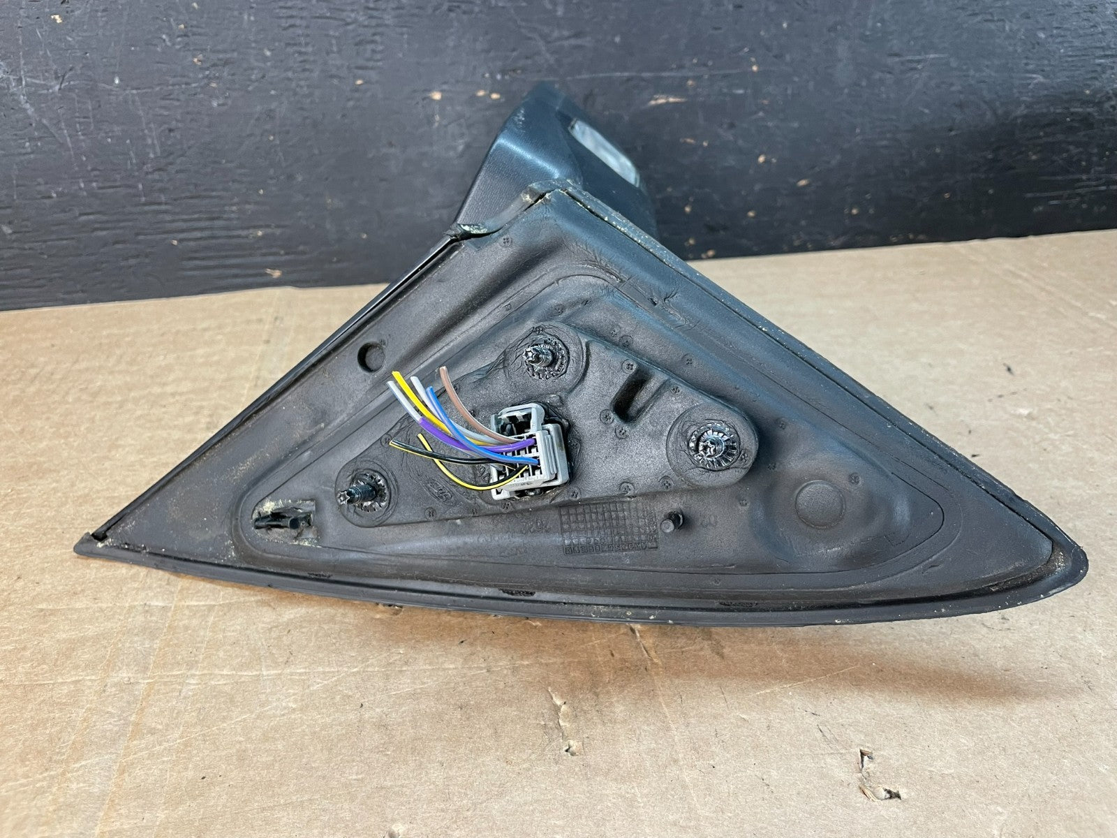 2011 to 2012 Ford Fusion Milan Right Passenger View Door Blind Mirror AE8519 DW4