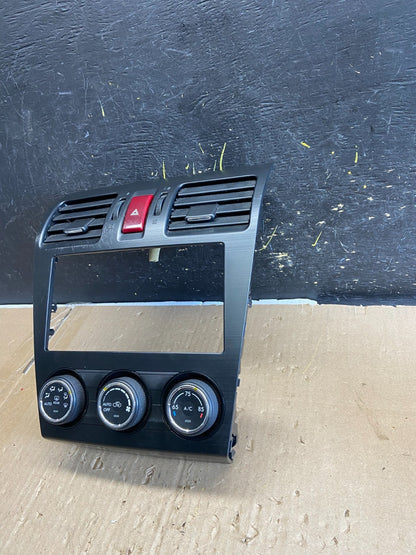 2012-2015 Subaru Forester Heater Climate Temp Control Radio Bezel AB2238 DG1