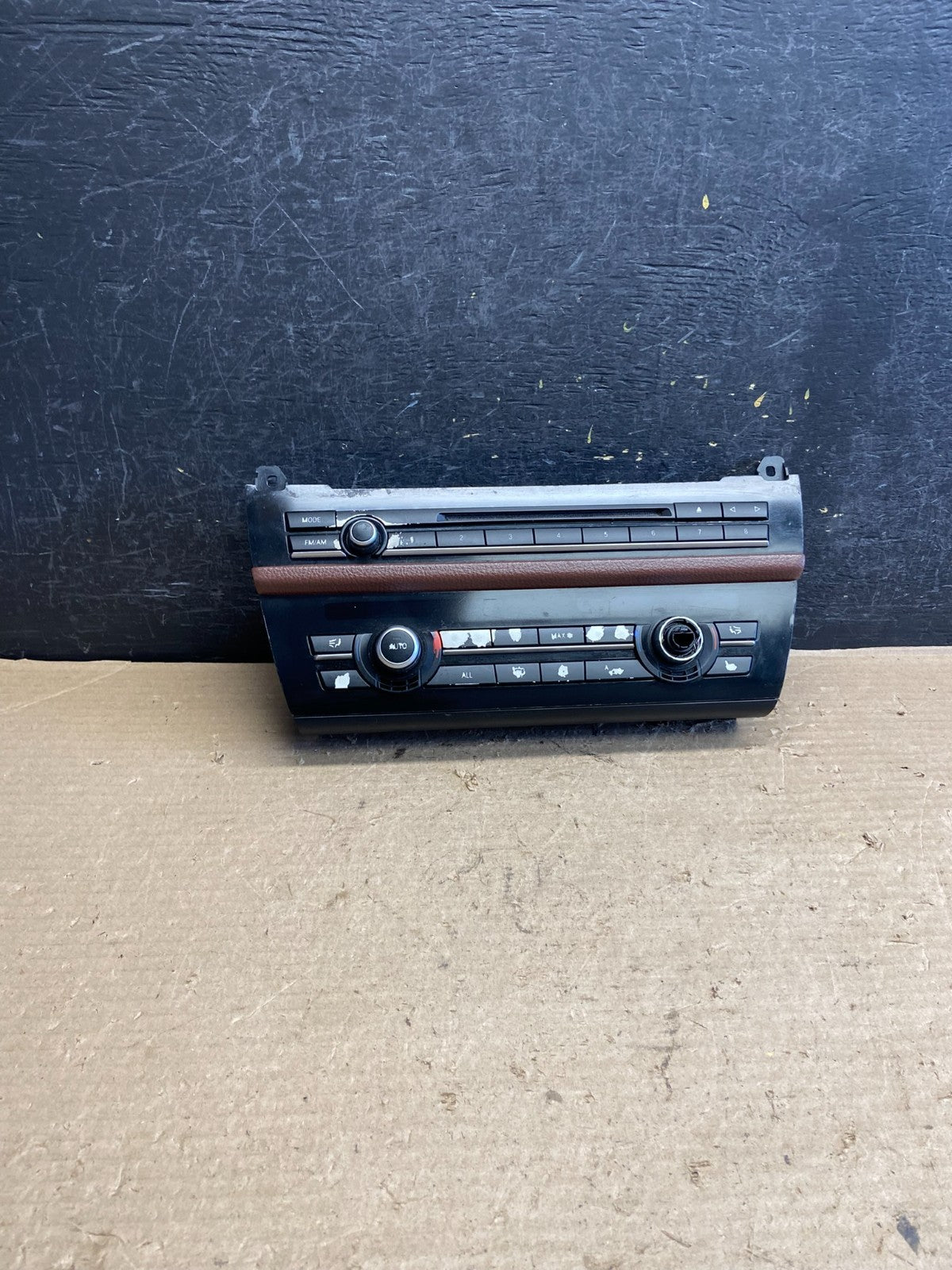 2011-2016 BMW F10 535i 550i Heater Ac Climate Radio Stereo Control AH5150 DG0