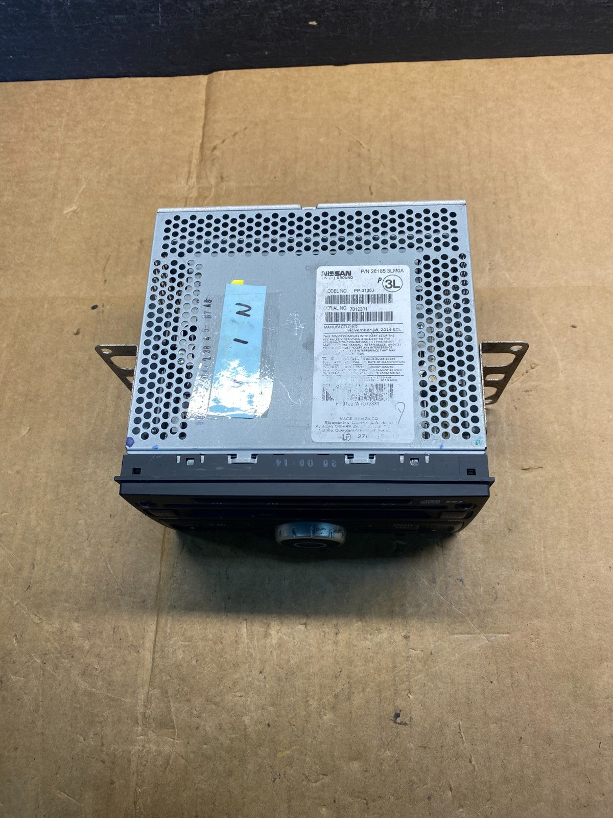 2013 - 2017 Nissan NV200 AM/FM Radio CD Player AM/FM ad3621 DG3