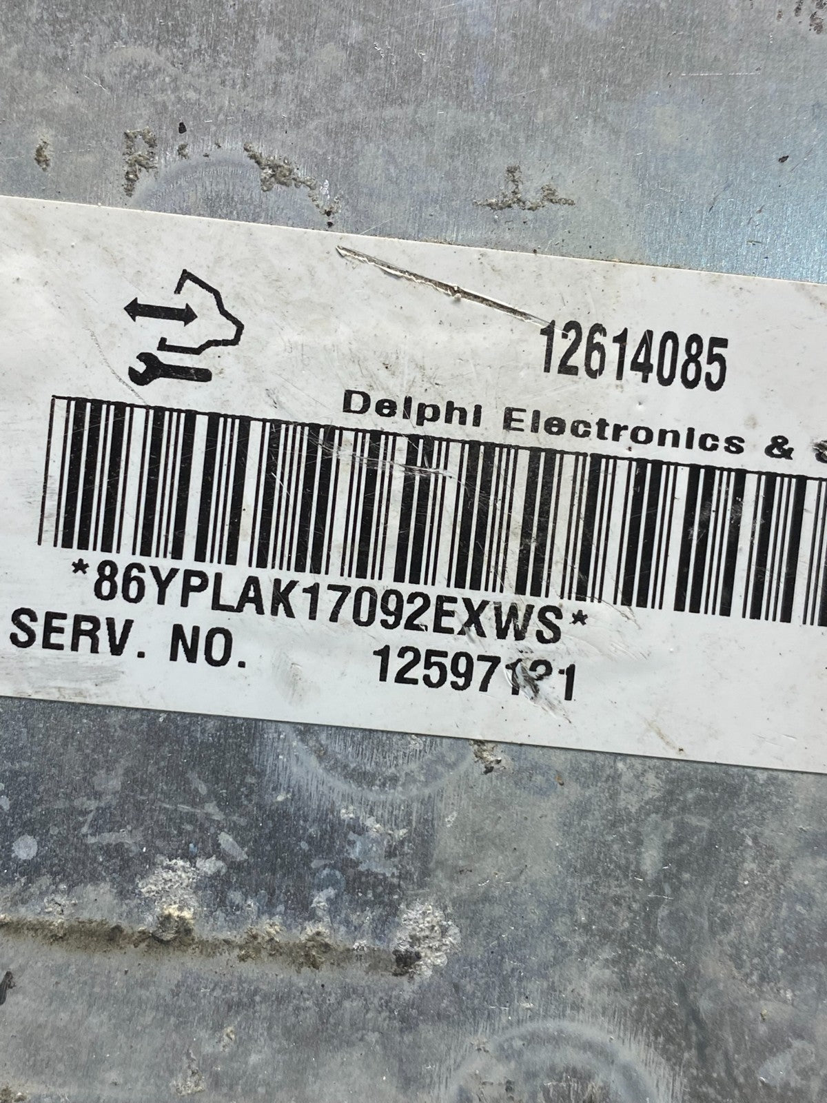 2007 Chevrolet Silverado Yukon Engine Control Module ECM ECU AD3491 DG2