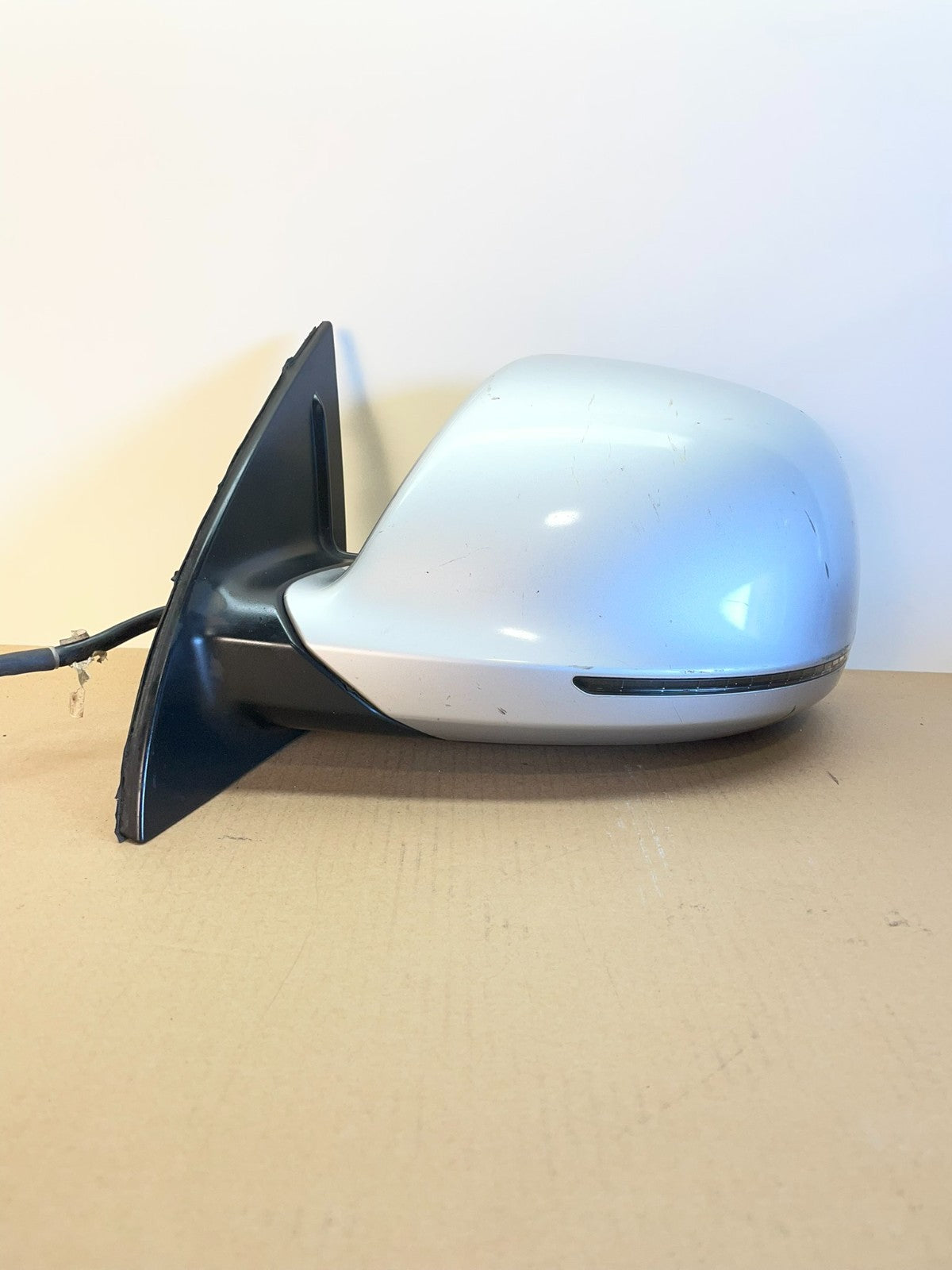 2007 2008 2009 Audi Q7 Left Driver Lh Side View Heated Door Mirror AI3986 DW0
