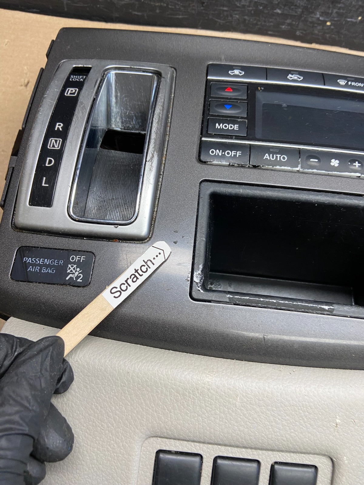 2011 to 2017 Nissan Quest Shifter Climate Control Panel Bezel ah3764 DG2