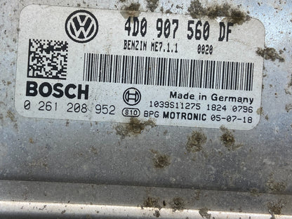 2006 2007 Volkswagen Touareg 4.2L ECM Engine Control Unit ECU AG1497 DG2
