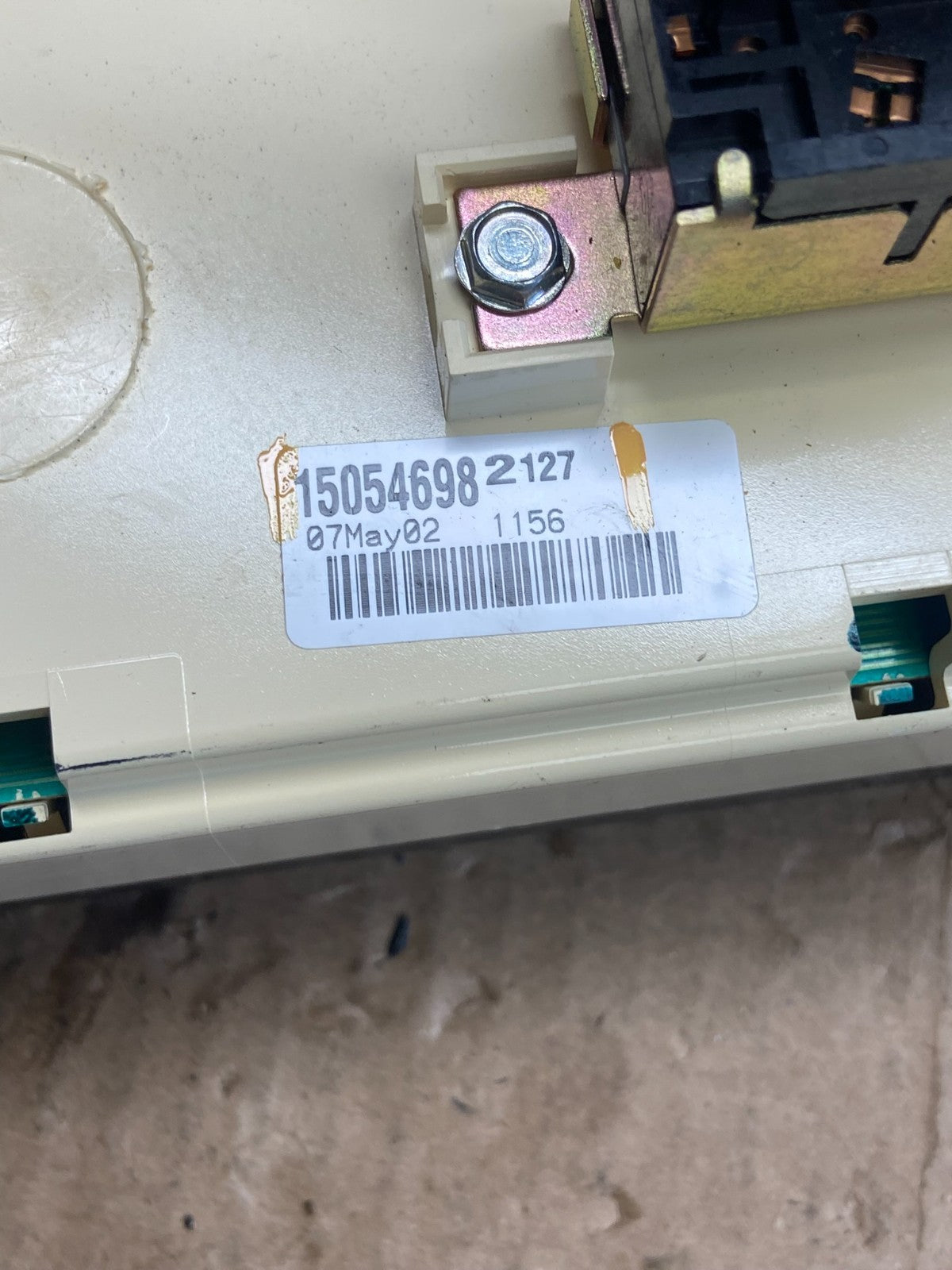 1999 to 2002 Chevrolet Silverado HVAC Heater Climate Control Module AE4079 DG5