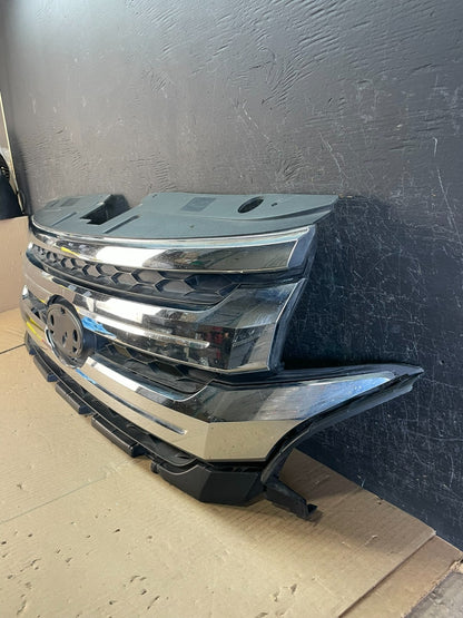 2011 2012 2013 Ford Edge Front Upper Chrome Grille Grill Aftermarket AE3707 DG1