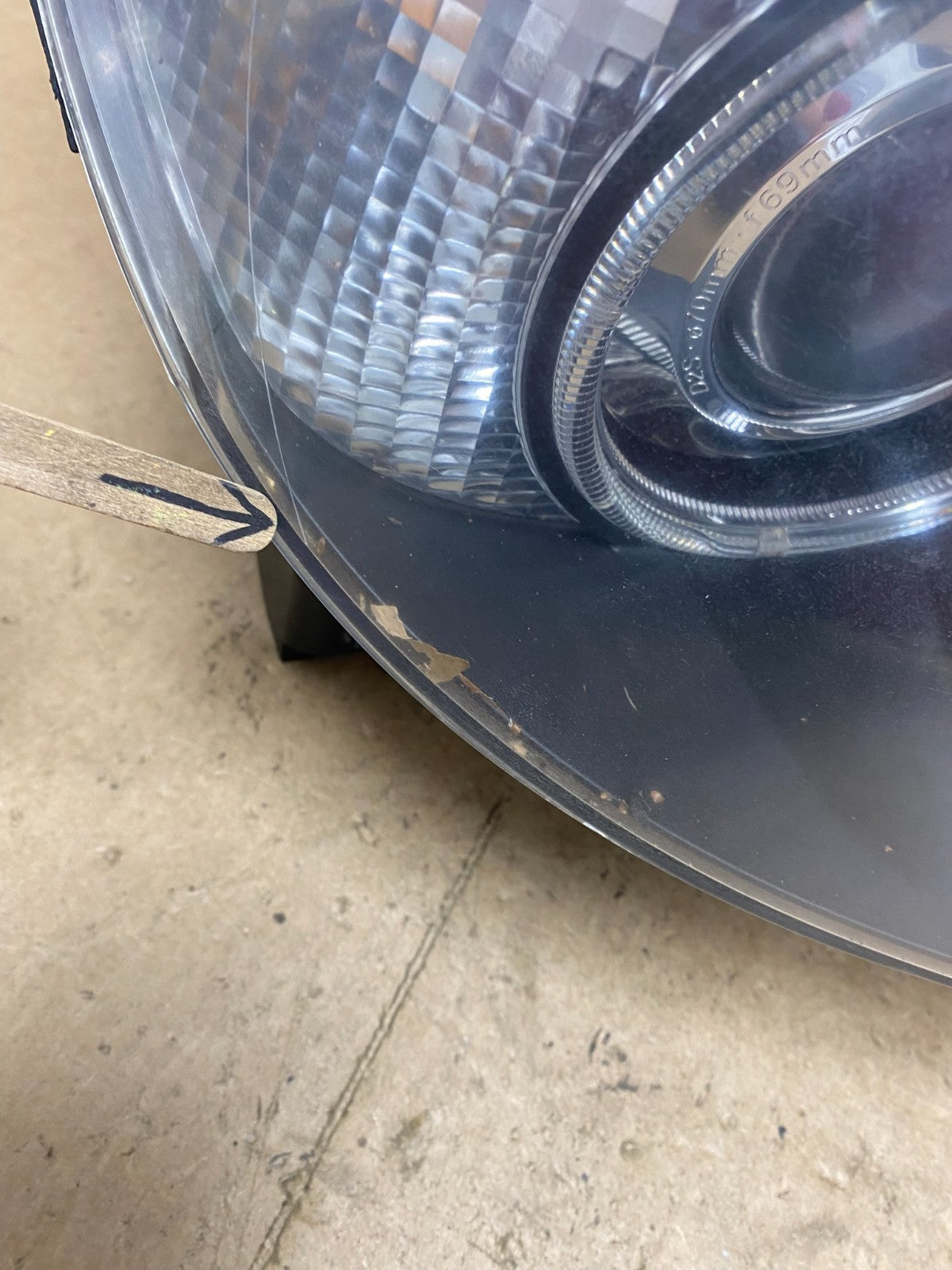 2004 to 2007 BMW 525i 5 Series Headlight Right Passenger Xenon AFS AC3537 DW5