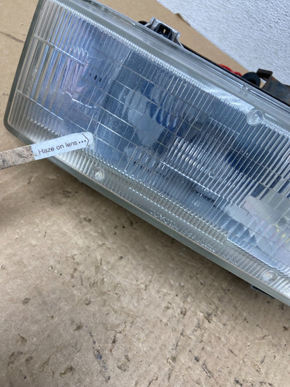 1988 to 1992 Toyota Corolla Right Passenger Side Headlight AG11423