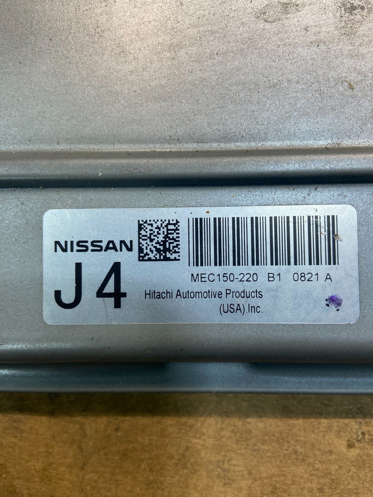 2011 Nissan Pathfinder 4.0L ECU PCM Engine Control Module MEC150-210 Y4648 DG4