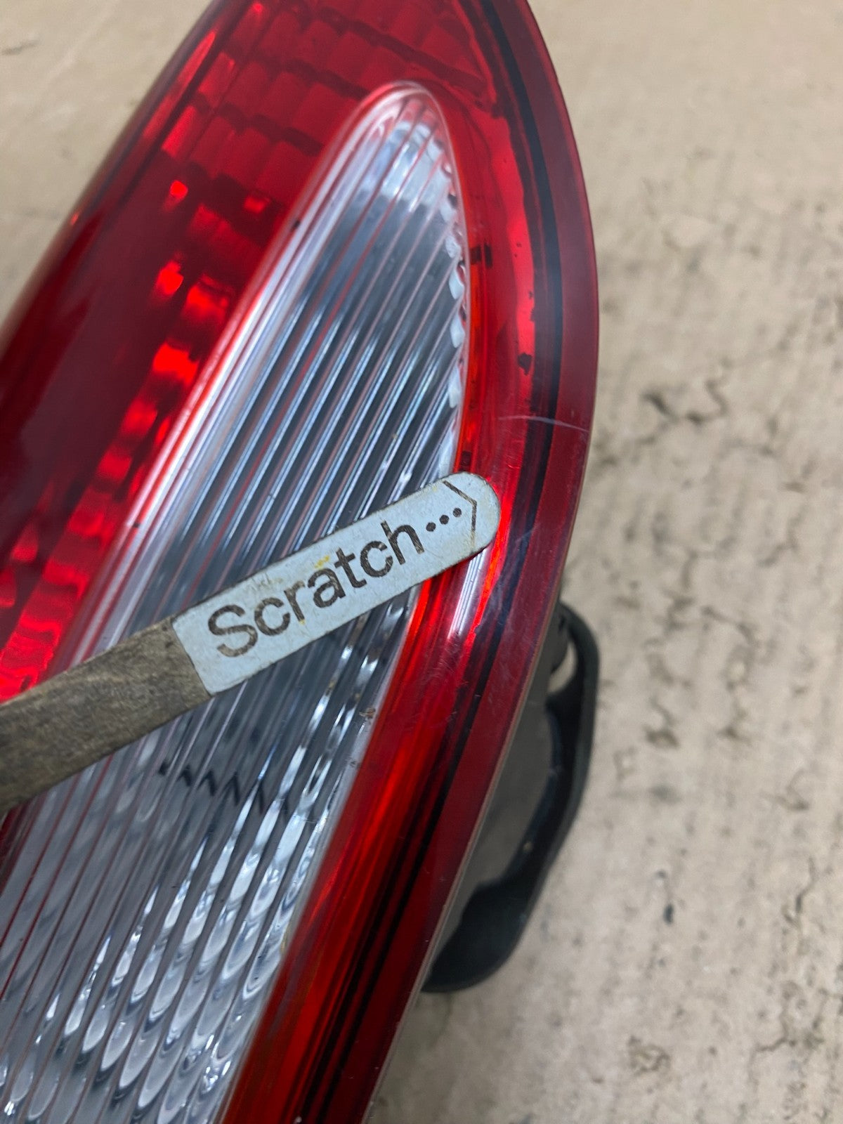 2006 2007 Subaru Tribeca B9 Left Driver Lh Side Tail Light Inner P9691 DW3