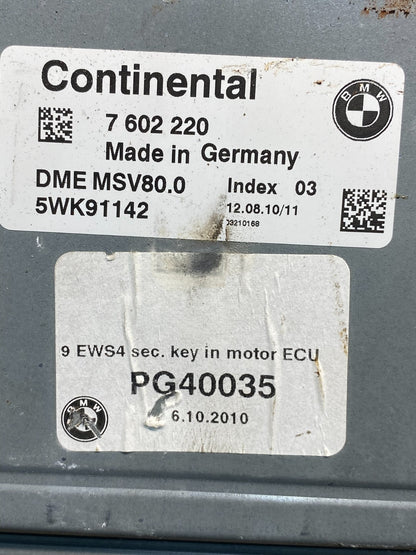 2007 to 2011 Bmw 328i X3 Ecm Ecu Engine Computer Module ag6209 DG2