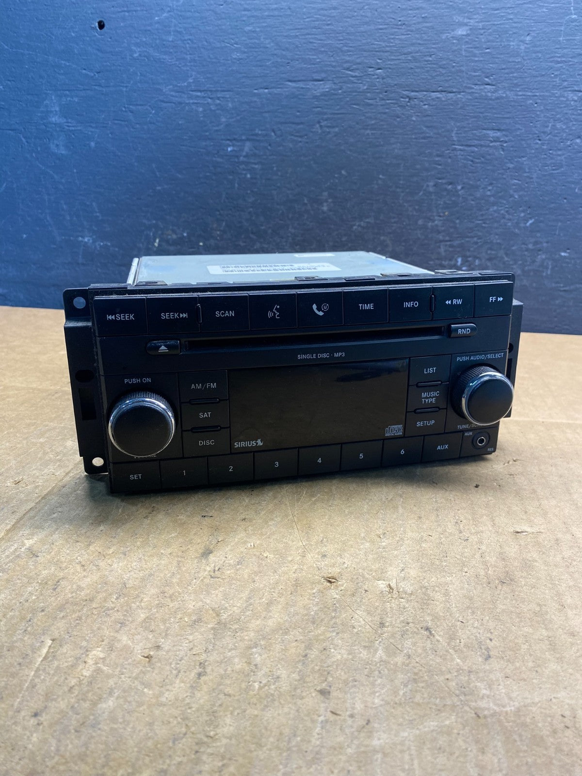 2007-2012 Chrysler Dodge Jeep Ram Radio CD MP3 AUX Receiver AD3625 DG0