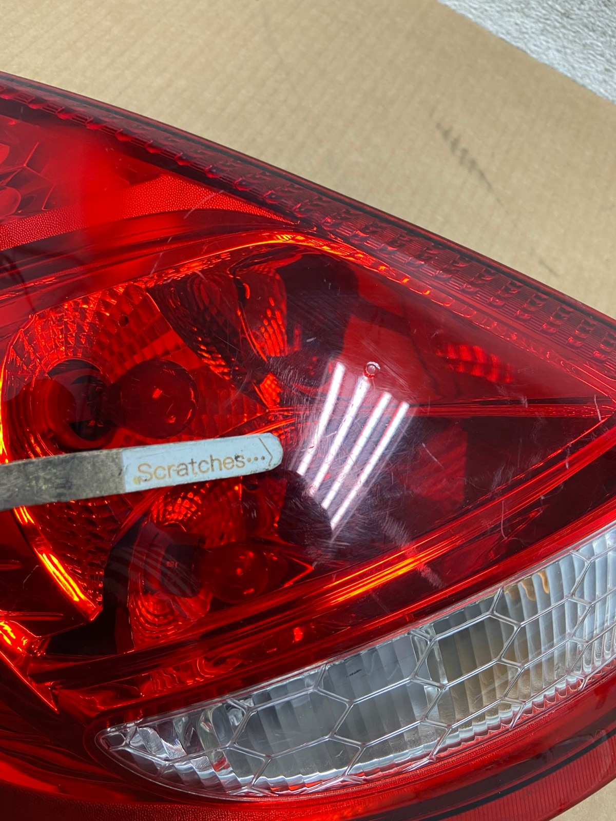 2011 to 2013 Ford Fiesta Hatchback Left Driver LH Side Tail Light AI5691 LK3