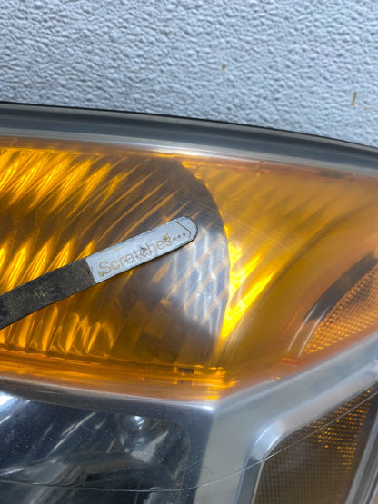 2008 - 2015 Nissan Armada Left Driver LH Headlight Halogen AH2983 DW3