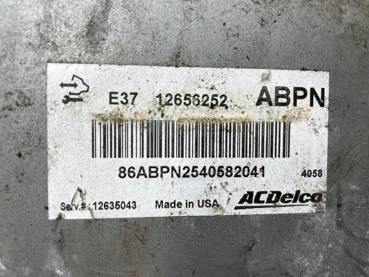 2010 to 2013 Chevrolet Silverado Engine Control Module 12656252 N4785 DG2