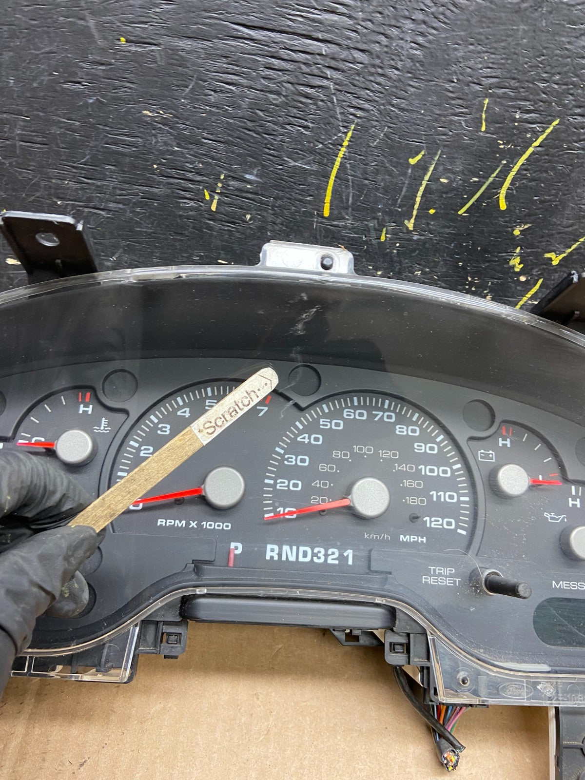 2003 Ford Explorer Speedometer Cluster Gauge Oem Y2493 DG1