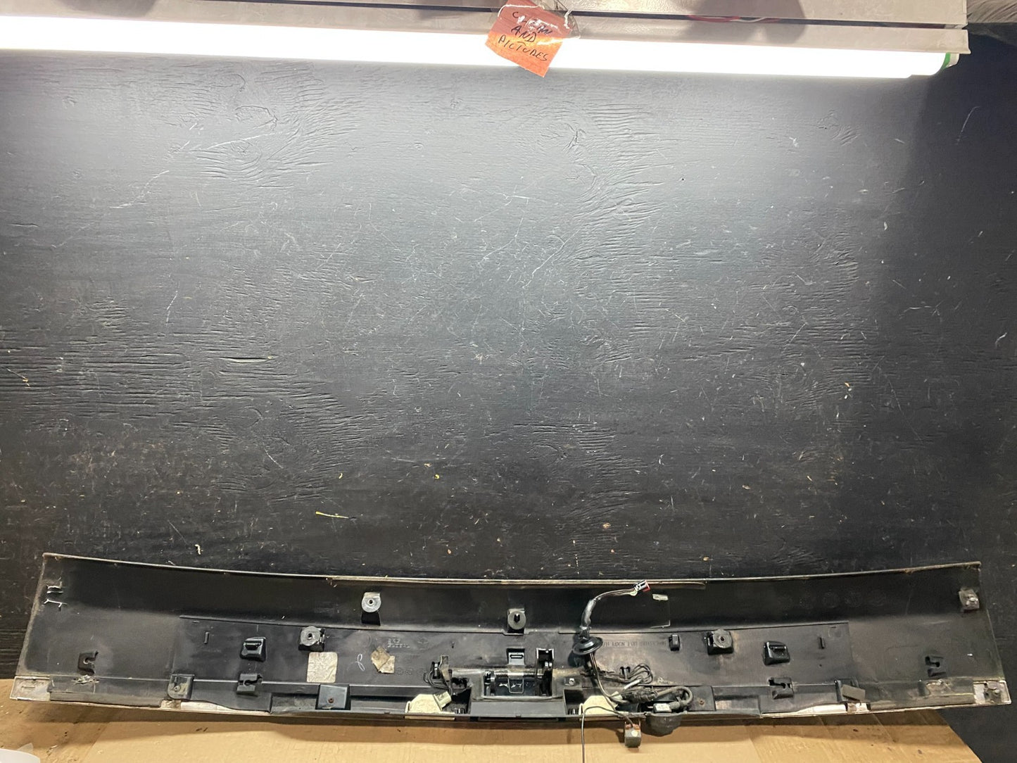2011 to 2016 Chrysler Town & Country Tailgate Trim w/ Camera Panel OEM U7469 DG8