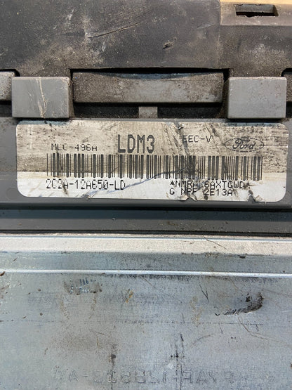 2000 Ford Van E250 E350 Diesel Engine Control Module 2C2A-12A650-LD Z0720 DG2