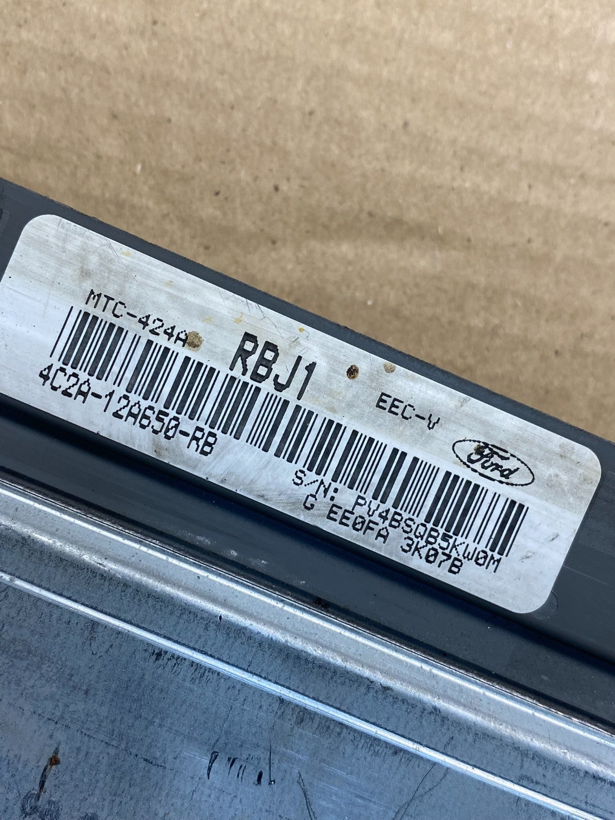 2004 Ford Van E250 E350 6.8L Engine Control Module 4C2A-12A650-RB ECU AI7495 DG2