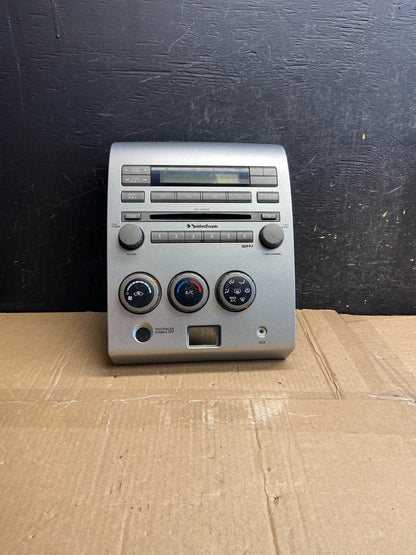 2004 - 2007 Nissan Titan Radio CD Player Climate Control AF2772 DG0