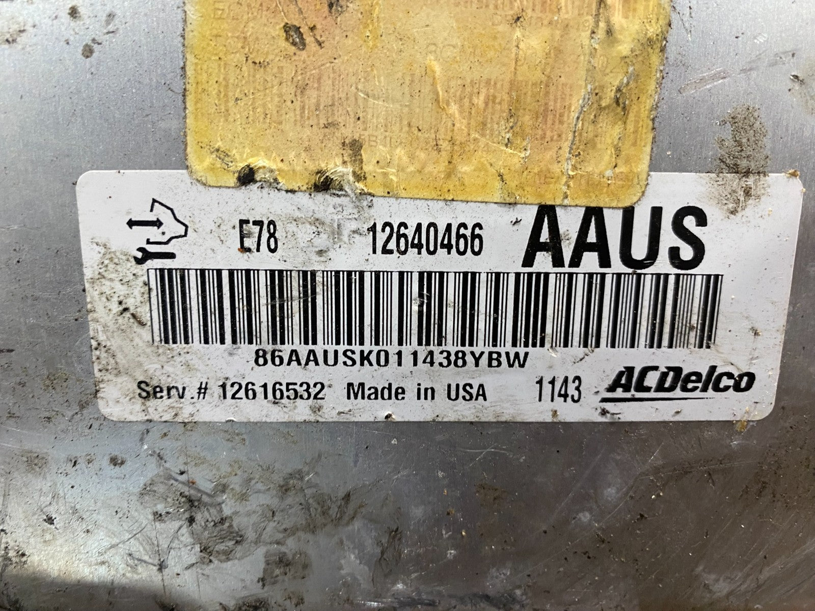 2011 Chevrolet Cruze Engine Computer Ecu Pcm Ecm Pcu Oem AB4425 DG4