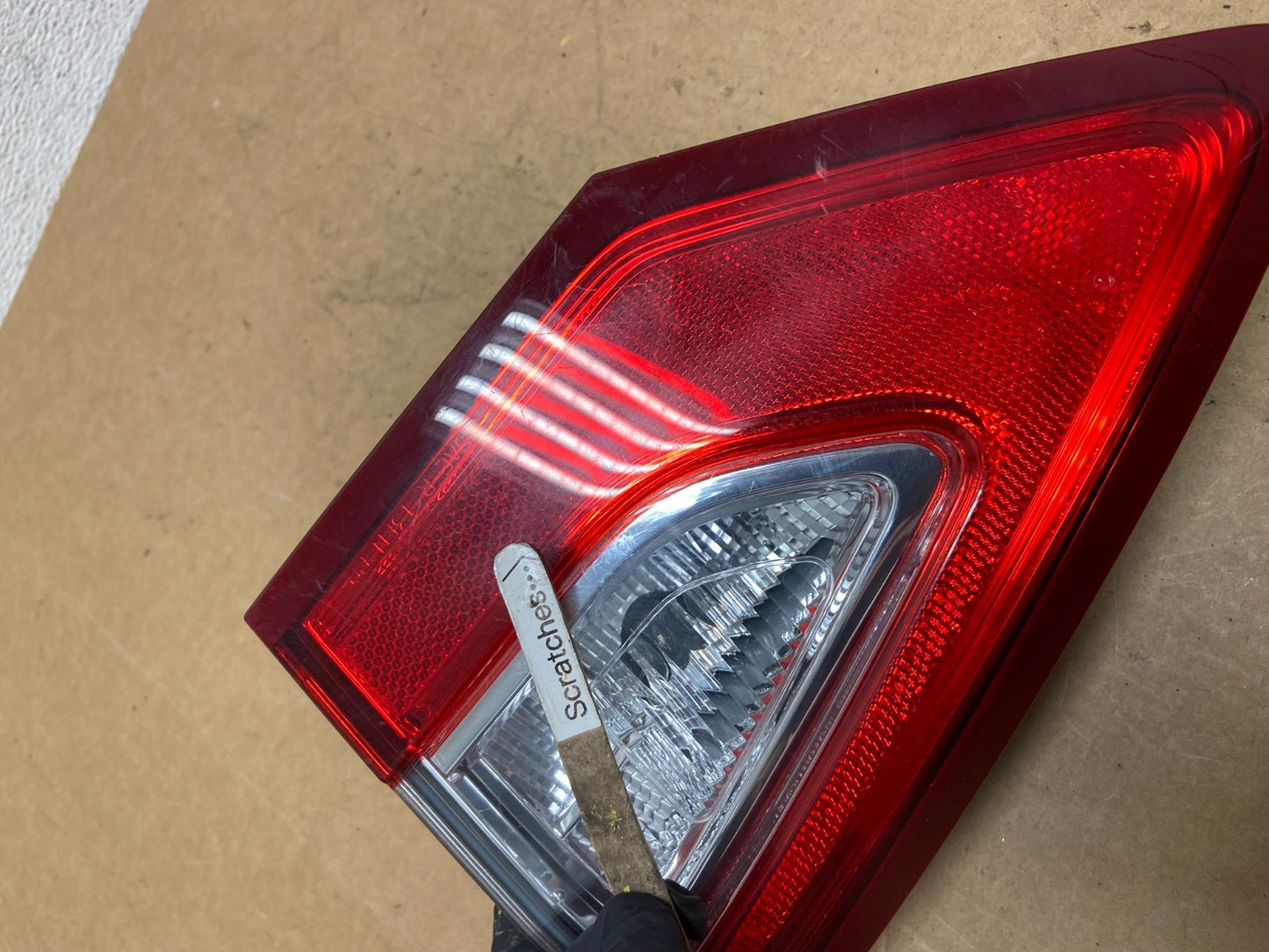 2013 to 2016 Ford Fusion Right Passenger RH Side Tail Light Inner AE3077 LK3